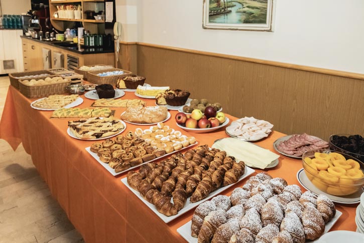 Buffet a colazione