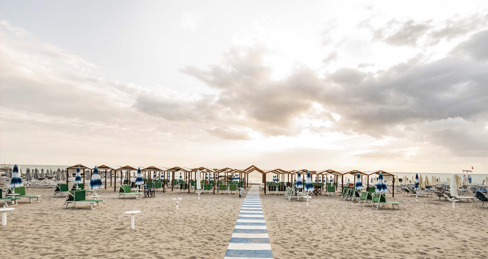 Direttamente sulla spiaggia