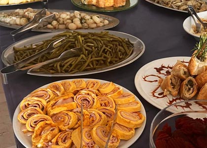 Contorni a pranzo e cena