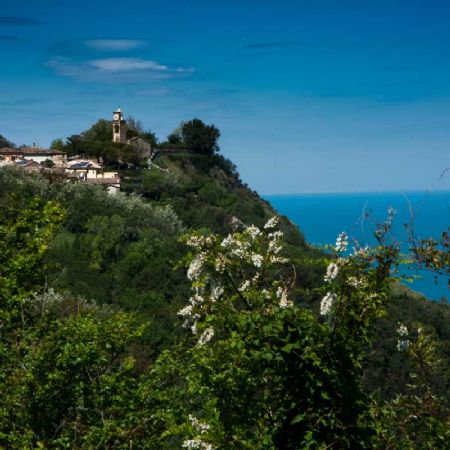 Fiorenzuola di Focara, un borgo a picco sul mare